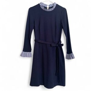 1901 Navy Blue Dress